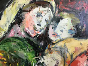 Niet of onleesbaar gesigneerd - Madonna en kind kopen? Bied vanaf 1!