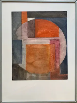 Louis de Vriese - "Abstract in Verticale lijnen" Louis de Vriese (Belgie) kopen? Bied vanaf 100!