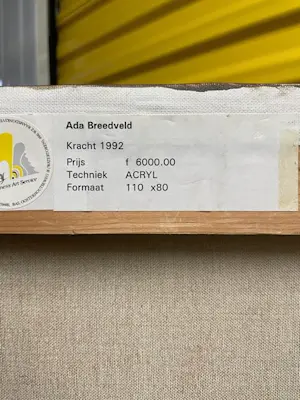 Ada Breedveld - Acryl op doek, titel, Kracht. kopen? Bied vanaf 275!