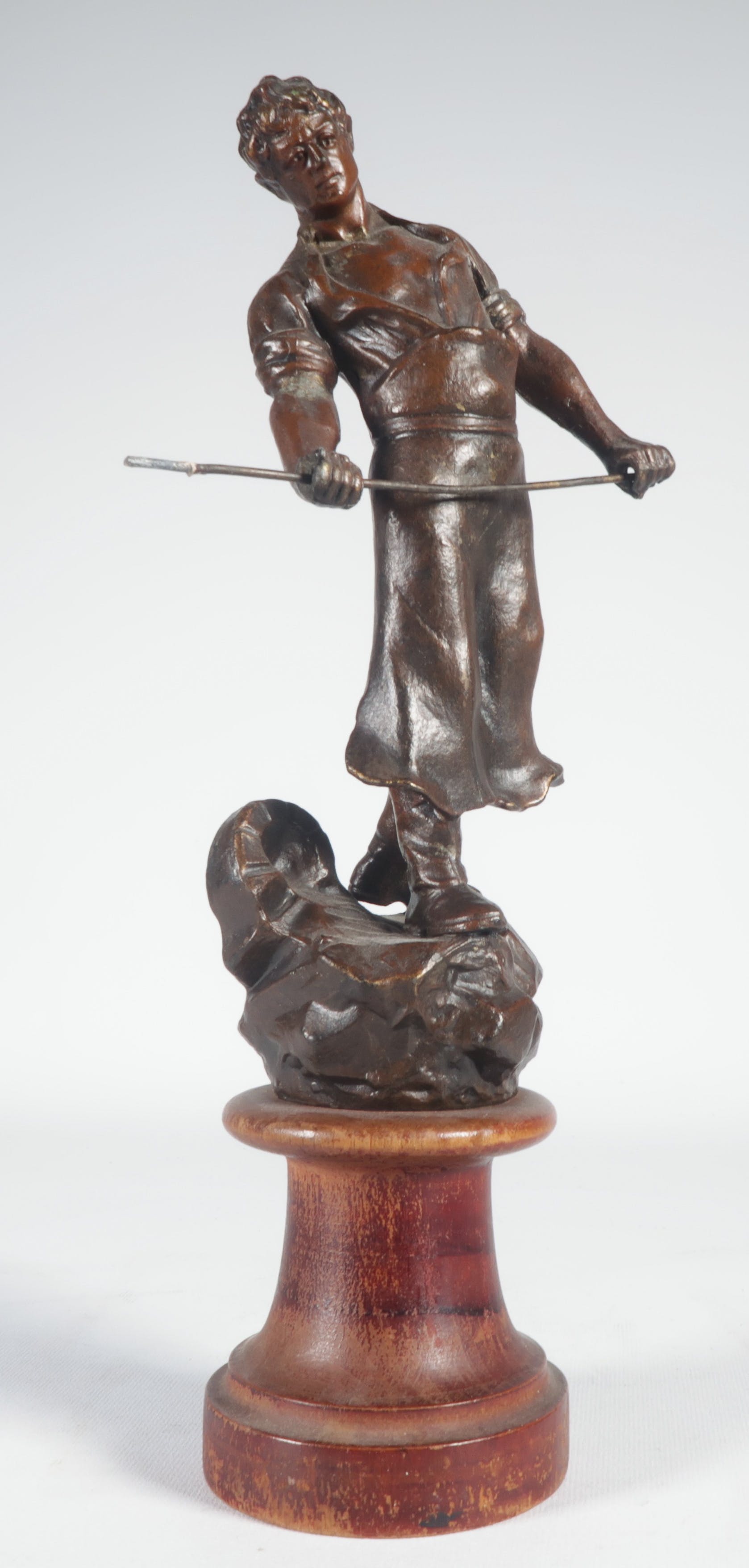 Niet of onleesbaar gesigneerd - Bronzen beeldje 19e eeuw, Smid  kopen? Bied vanaf 1!