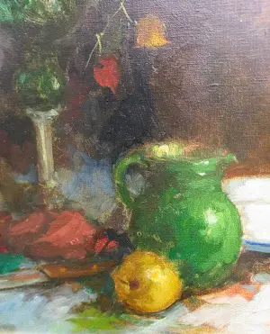 Theodorus van Oorschot - Stilleven vaas net bloemen. kopen? Bied vanaf 120!