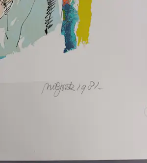 Nic Jonk - gesigneerde zeefdruk kopen? Bied vanaf 49!