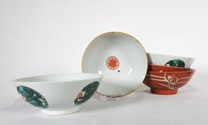 Curiosa - Lot van vijf Chinees porseleinen kommetjes van rond 1900 kopen? Bied vanaf 1!