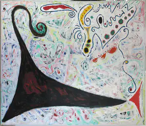 Cecile van der Heiden - Acryl op doek, Zonder titel (Zeer groot) kopen? Bied vanaf 1!