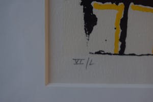 Frank Lodeizen - Zeefdruk - Handingekleurd - Zigeuners uit Amsterdam kopen? Bied vanaf 75!