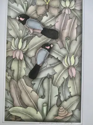 Niet of onleesbaar gesigneerd - 19 diverse vogelvoorstellingen kopen? Bied vanaf 1!