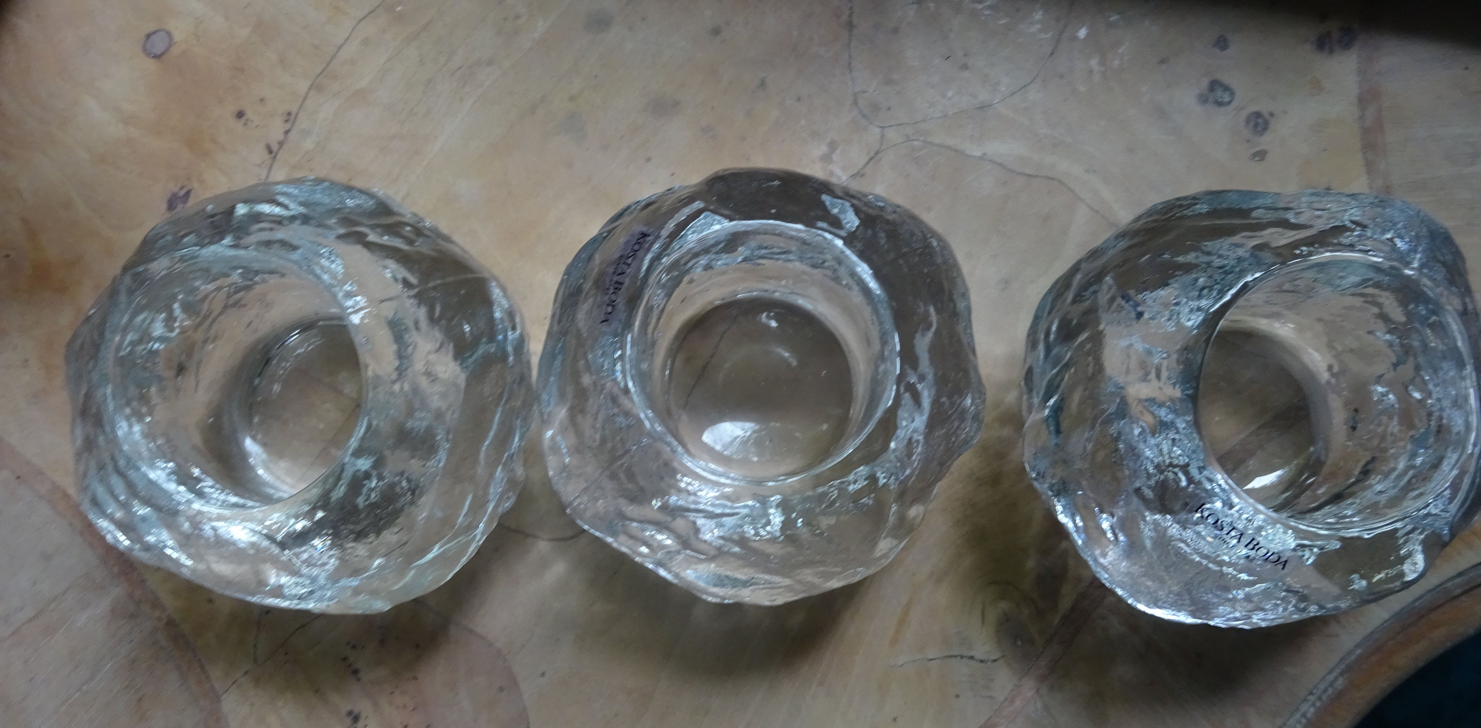 Kosta Boda - Ann Warff- Snowball- groot model- 3x  kopen? Bied vanaf 45!