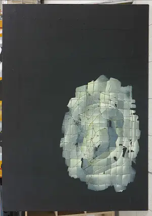 Albert Merz - Acryl op doek, Überlagerung (Zeer groot) kopen? Bied vanaf 250!