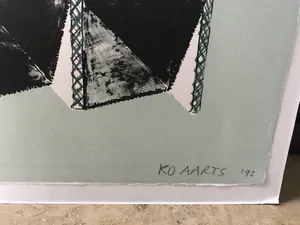 Ko Aarts - Gesigneerde litho - 1992 - "Refugees" - Kleine oplage - 23/25 kopen? Bied vanaf 85!