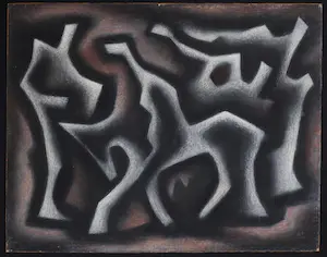 Riemko Holtrop - Krijttekening, Centauer kopen? Bied vanaf 150!