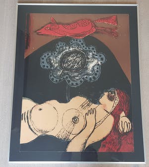 Corneille - Litho 28/100, La grande fleur - 1974 kopen? Bied vanaf 225!