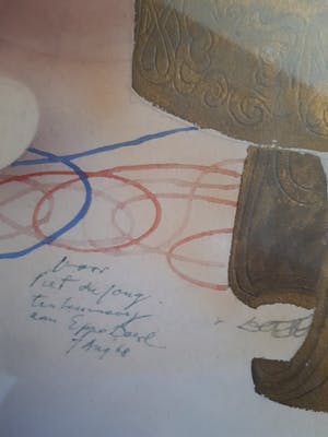 Eppo Doeve - Gouache - Tekening kopen? Bied vanaf 100!