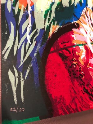 Espen Hagen - Espen Greger Hagen - Indians - gesigneerde zeefdruk op papier kopen? Bied vanaf 100!