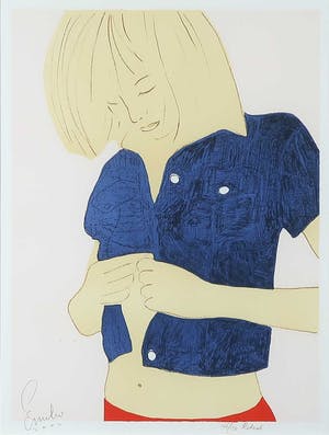 Emilio Kruithof - Litho, Ritual - Ingelijst kopen? Bied vanaf 1!