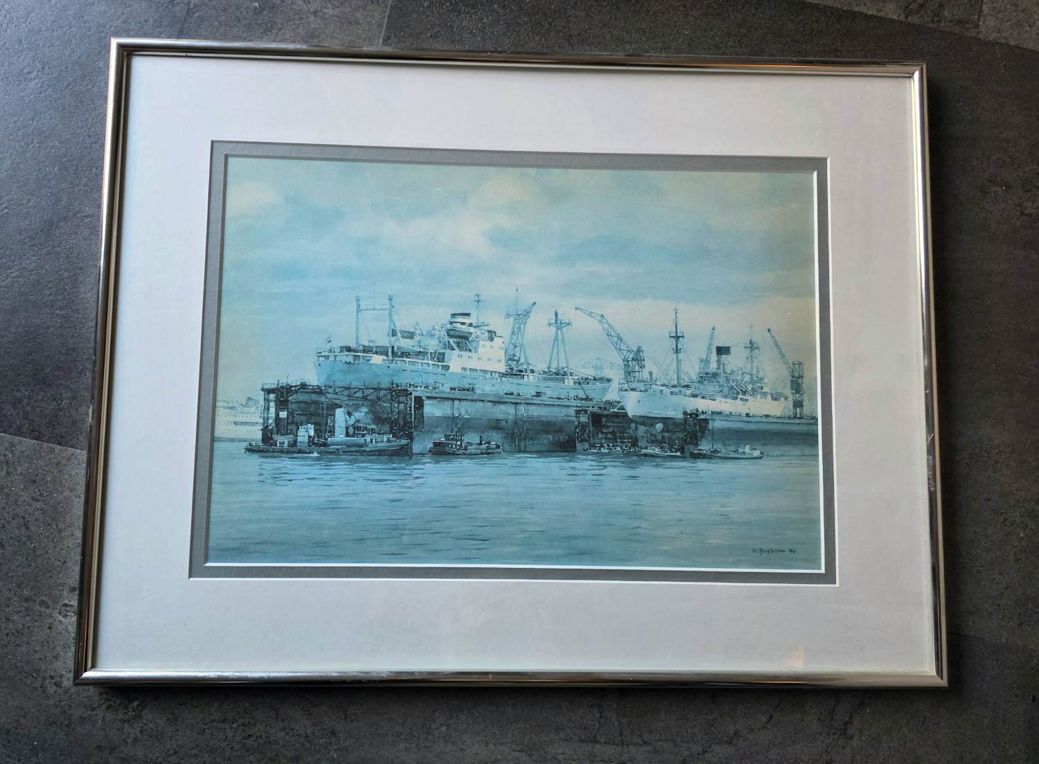 Herman Bosboom - 3 havengezichten kopen? Bied vanaf 40!