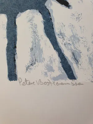 Peter Bastiaanssen - Dog (Zwart/Wit 1) ***OPBRENGST GAAT NAAR GIRO 555 #STANDWITHUKRAINE*** kopen? Bied vanaf 40!