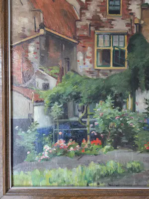 Edmee Broers - Huizen. Hofje. Bloemen. kopen? Bied vanaf 169!