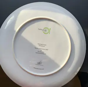 Ton Schulten - Rond bord: "Zomer op de hoeve" - 2006 kopen? Bied vanaf 65!