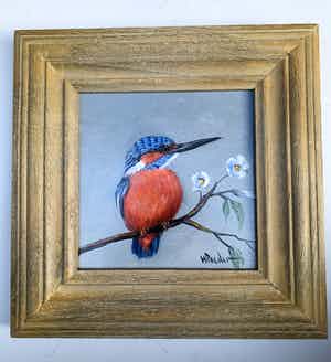 Henk Poeder - Ijsvogel verkocht voor € 110!