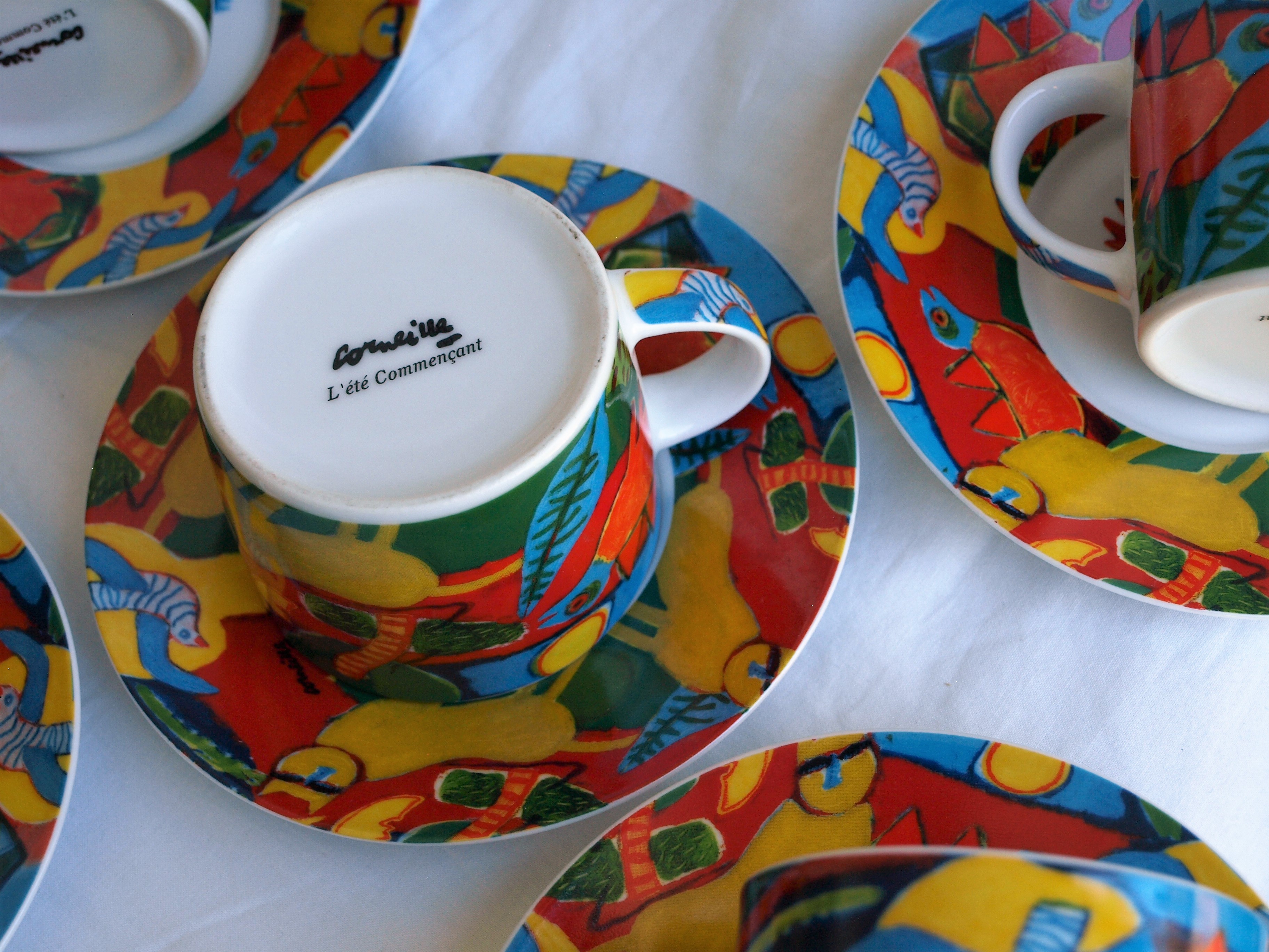 Corneille - Porselein, 5 Kop en Schotels â€“ L'Ã©tÃ© Commencant kopen? Bied vanaf 1!