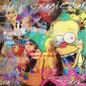 Jack Liemburg - Life is tragic dear verkocht voor € 600!