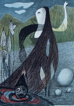 Harry van Kruiningen - 8 kleuren litho's: Het lied van Heer Halewijn kopen? Bied vanaf 295!
