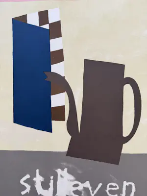 Klaas Gubbels - Handgesigneerde kleurenlitho | 'Stilleven' | 1988 kopen? Bied vanaf 400!