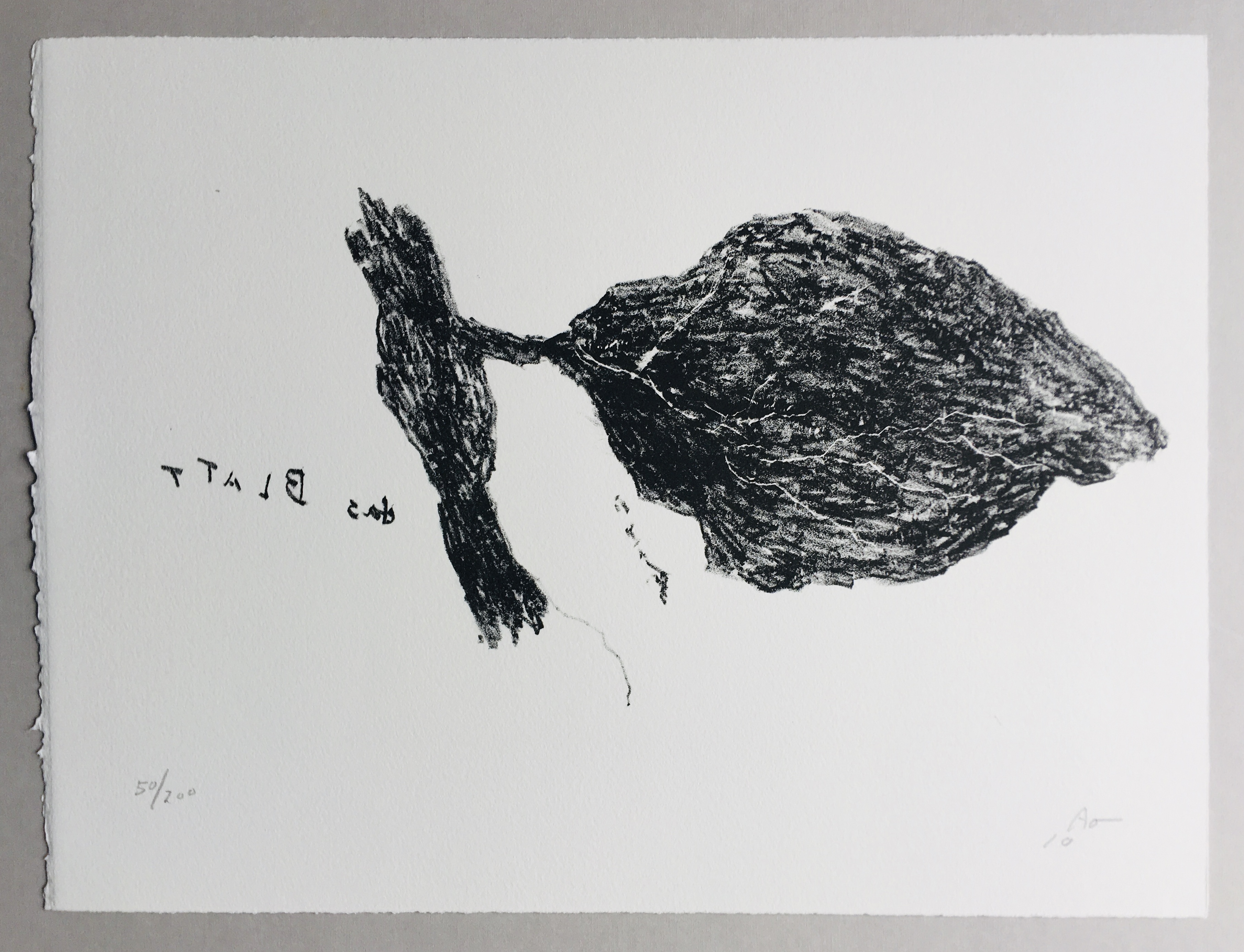 Armando - handgesigneerde litho | 'Das Blatt' | 2010 kaufen? Bieten Sie von 250!