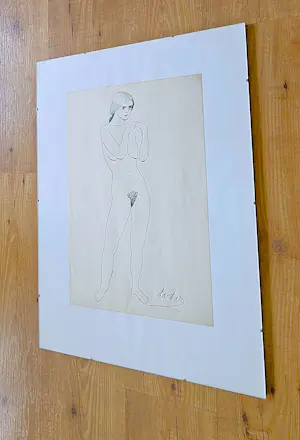 Dora van der Veen - staande naakt kopen? Bied vanaf 110!