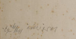 Carel Visser - Houtsnede op Japans papier, Geometrisch abstract - Ingelijst kopen? Bied vanaf 1!