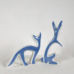 Royal Dux - 2 dekorative Tierfiguren kopen? Bied vanaf 20!