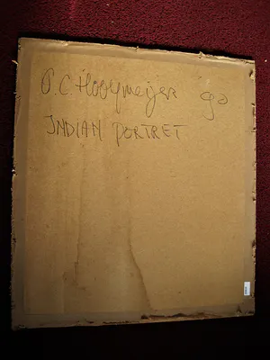 O.C. Hooymeijer - Winnaar gerrit Bennerprijs gmd. techniek (olieverf/Pastel e.a.) "Indian portret" kopen? Bied vanaf 94!