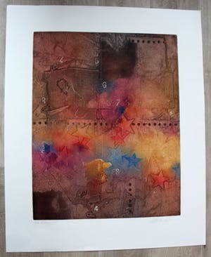 Enric Adsera Riba - Grote ets/aquatint - 1990 kopen? Bied vanaf 45!