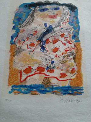 Kees Salentijn - Zeefdruk, zonder titel kopen? Bied vanaf 35!