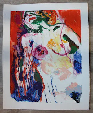 Kees van Bohemen - litho: Naakt - 1977 kopen? Bied vanaf 70!