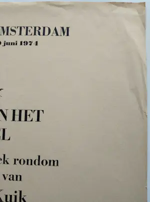 Dirkje Kuik - Affiche Galerie Petit De Held van het Potspel kopen? Bied vanaf 20!