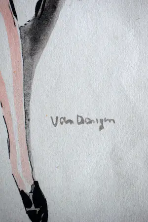 Kees van Dongen - Affiche - les Chaussures Cécil kopen? Bied vanaf 150!