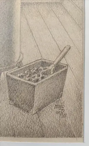 Huib de Ru - Zich wassend naakt kopen? Bied vanaf 130!