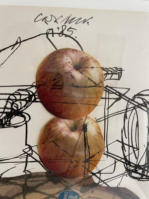 Carel Visser - Unica, Collage op papier kopen? Bied vanaf 895!