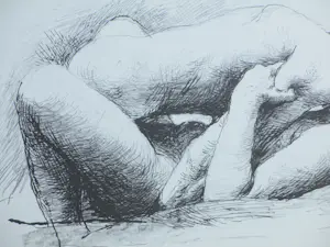 Aat Veldhoen - Vrijend paar - Rotaprint kopen? Bied vanaf 70!