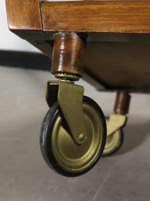 Niet of onleesbaar gesigneerd - Hout, Vintage Theewagen kopen? Bied vanaf 1!