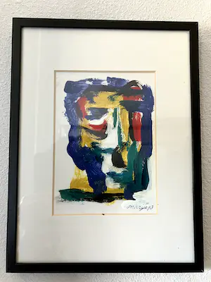 Niet of onleesbaar gesigneerd - 2 Moderen portret schilderijen kopen? Bied vanaf 1!