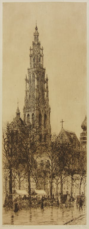 Eugene Rensburg - Groenplaats Antwerpen kopen? Bied vanaf 65!