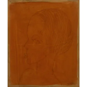 Floris Jespers - gewassen tekening, gesigneerd en ingelijst kopen? Bied vanaf 300!