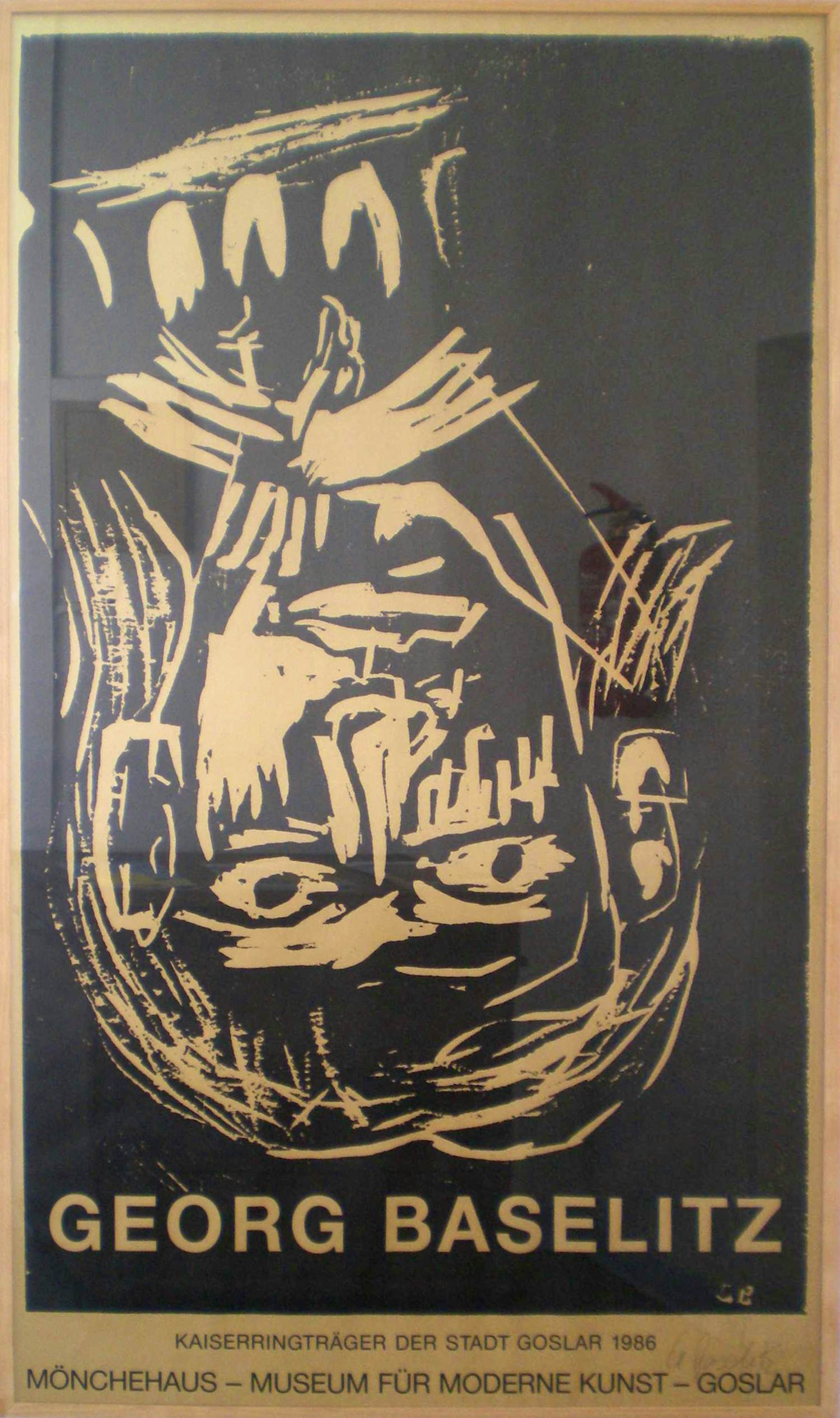 Georg Baselitz - Untitled (1986). Hand Signiert kopen? Bied vanaf 890!