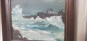 Niet of onleesbaar gesigneerd - Winslow Homer? Maine? kopen? Bied vanaf 1!