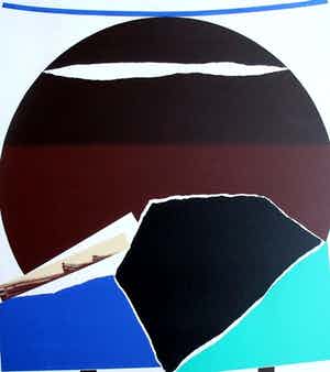 Nic Blans (jr.) - acryl op doek: Slightly middle European - 1994 verkocht voor € 99!