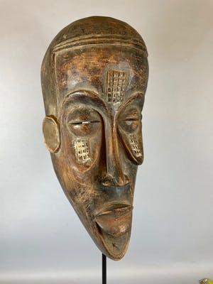 Ibibio - Tribal Used African Ibibio Mask - Nigeria. kopen? Bied vanaf 45!