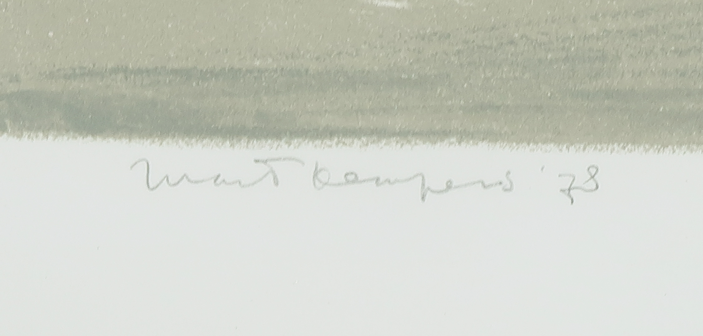 Mart Kempers - Litho, Zonder titel kopen? Bied vanaf 20!
