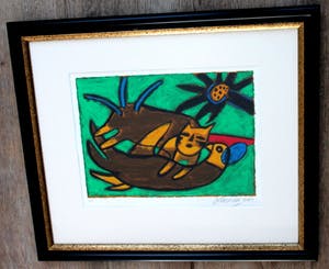 Corneille - Ingelijste litho - 2000 (nette lijst!) kopen? Bied vanaf 225!